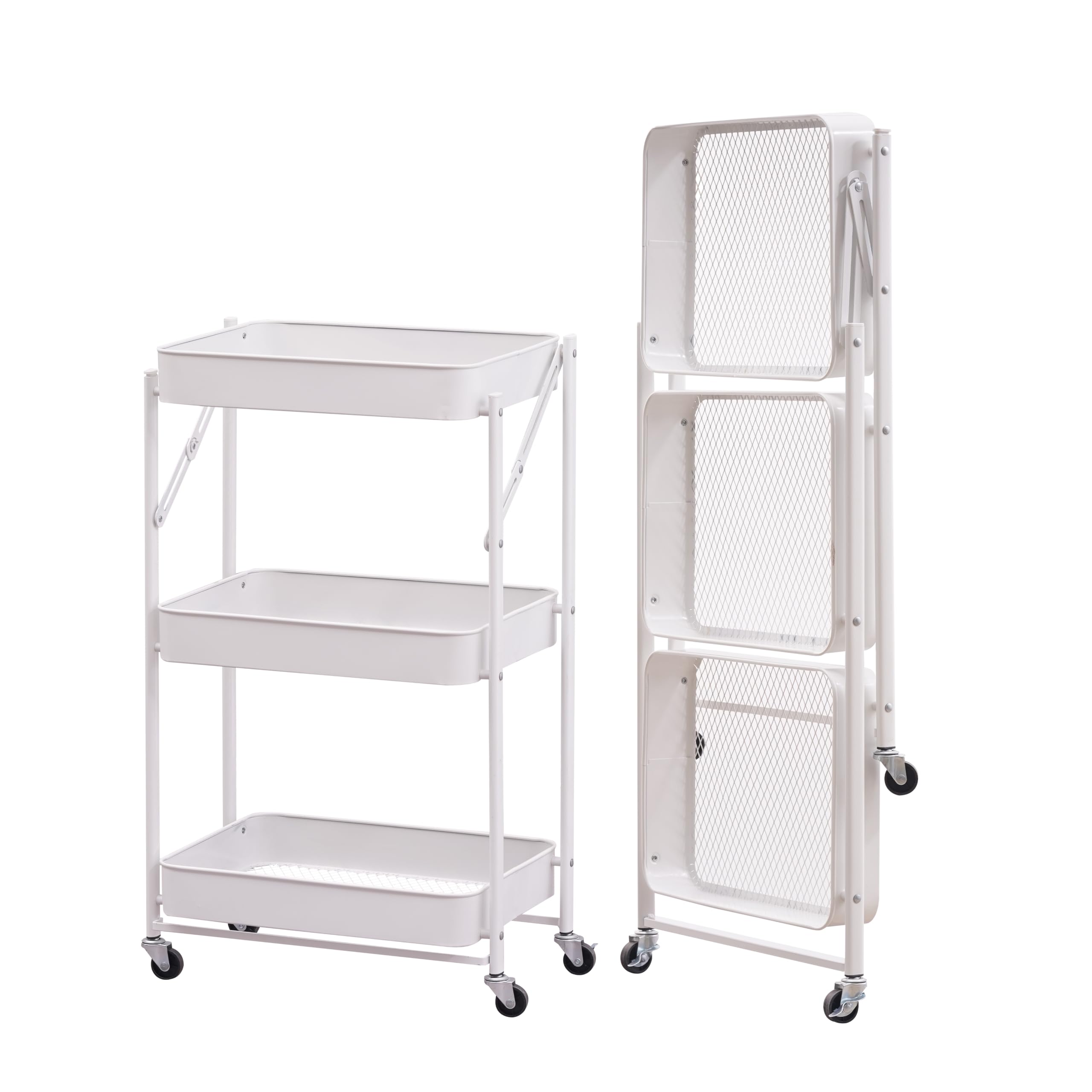 Amazon.com: Simpli Furnished 3 Tier Rolling Cart Utility Storage